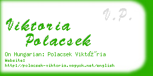 viktoria polacsek business card